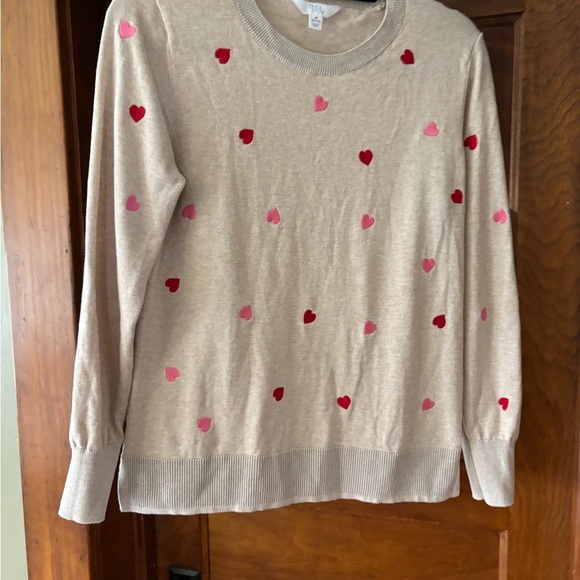 Time and Tru Beige Knit Top - Picture 1 of 5